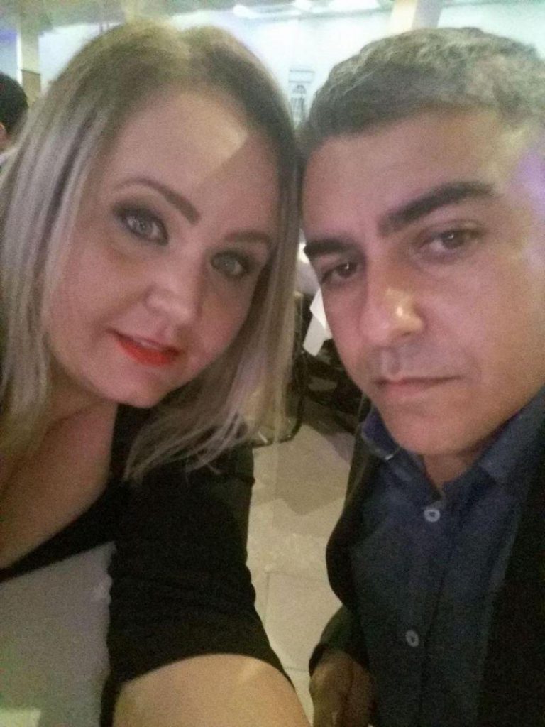 Valéria e esposo
