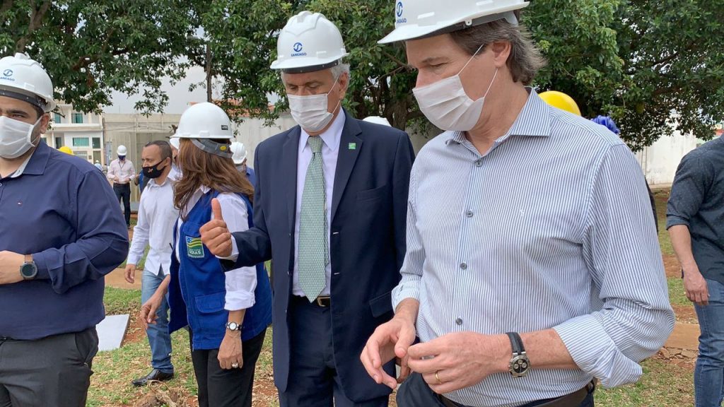 “Hoje a responsabilidade não é por falta de água e sim de energia”, diz Caiado sobre Saneago em Anápolis