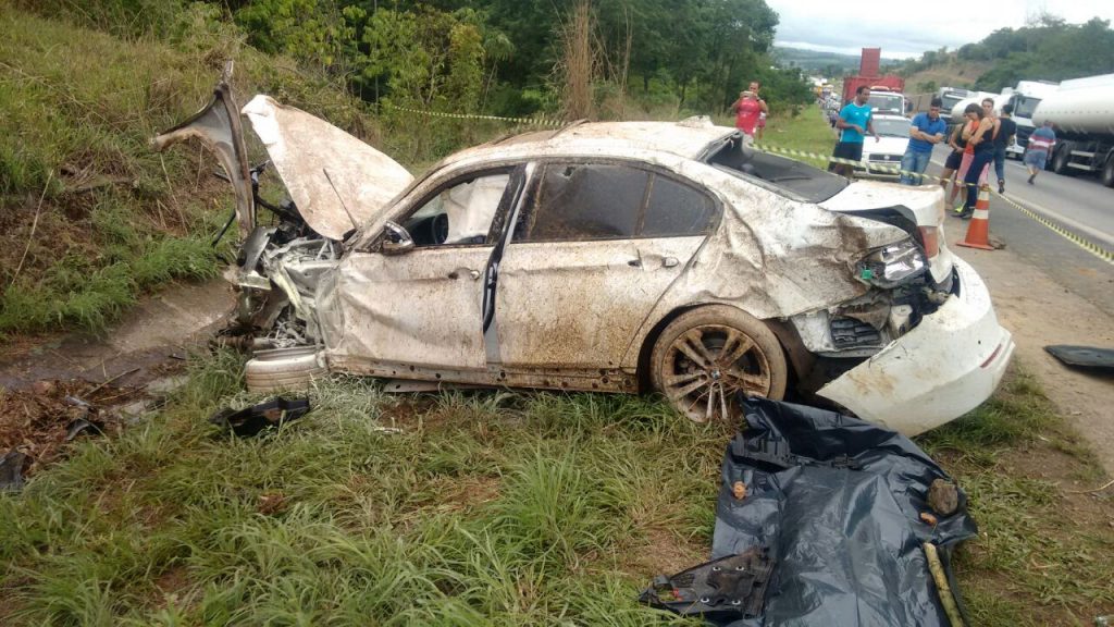 Criança morre em grave acidente automobilístico na BR-060, em Alexânia