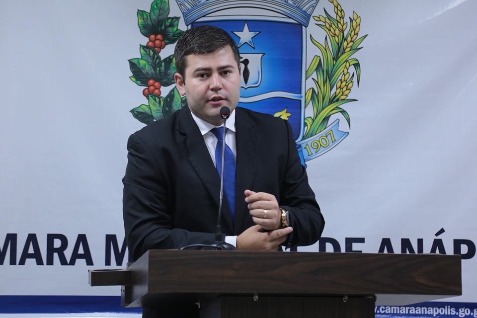 Amilton Filho será o próximo presidente da Câmara Municipal de Anápolis