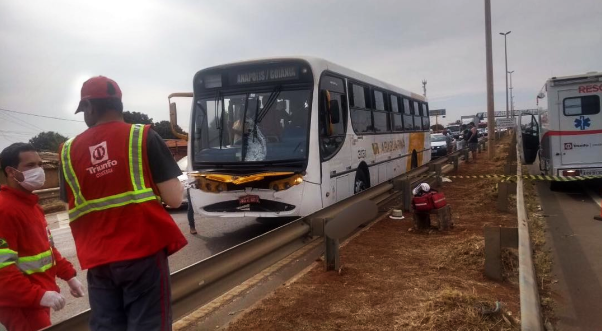 Homem morre atropelado por ônibus da Viação Araguarina na BR-153