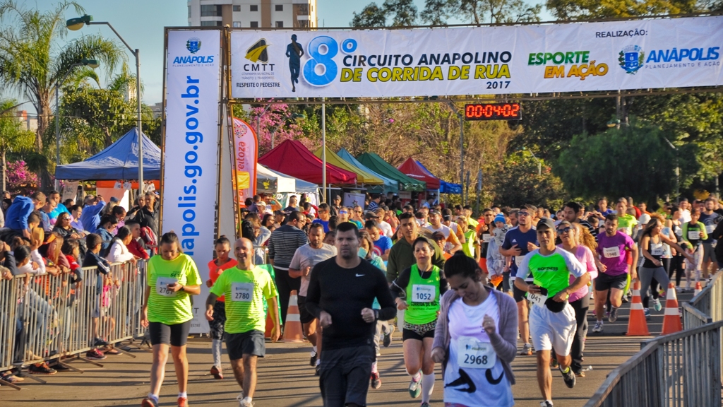 Inscrições para o Circuito Anapolino de Corrida de Rua terminam nesta sexta (11)