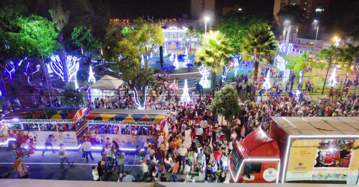 Começa o Natal de Coração em Anápolis; veja por onde a caravana do Papai  Noel vai passar - Portal 6