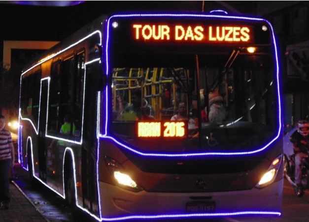 Ônibus-trenó da Urban circulará até este sábado (24), véspera de Natal -  Portal 6