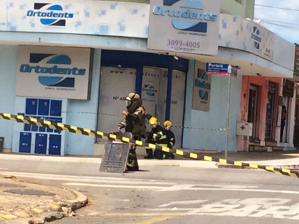 Suspeita de bomba em frente ao MPF de Anápolis mobilizou até o Bope de Goiânia