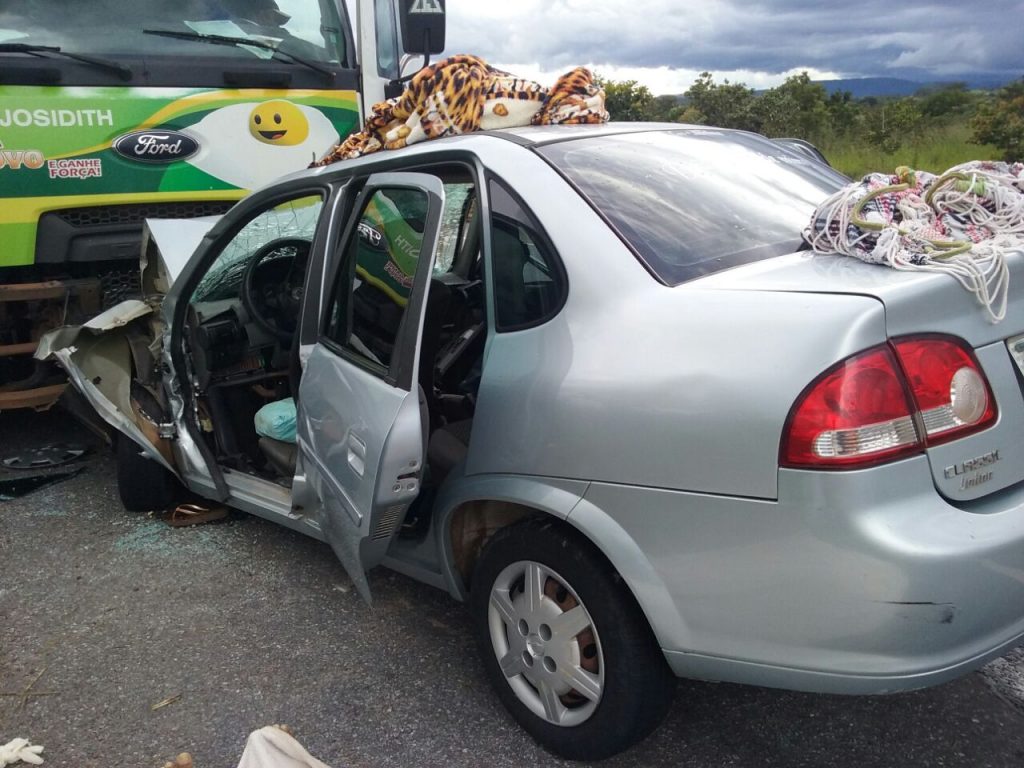 Grave acidente entre Anápolis e Cocalzinho mata uma pessoa e deixa três feridos