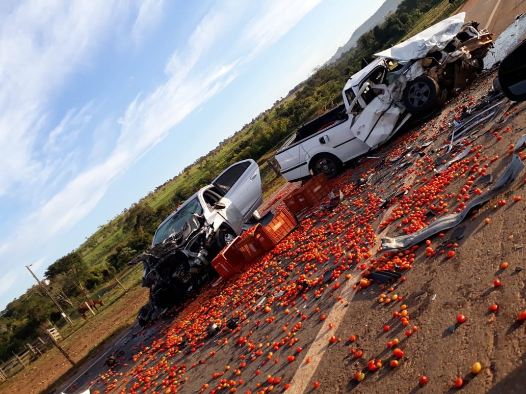 Detalhes que chamam a atenção no grave acidente na BR 414, neste sábado (02)