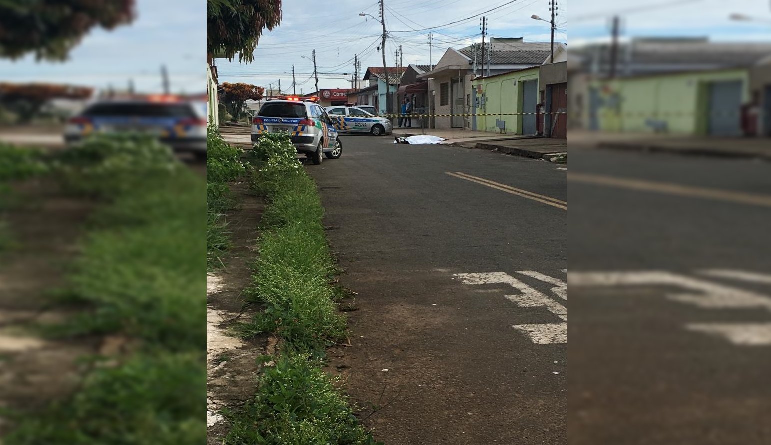 Corpo é encontrado no meio da rua na região Norte de Anápolis