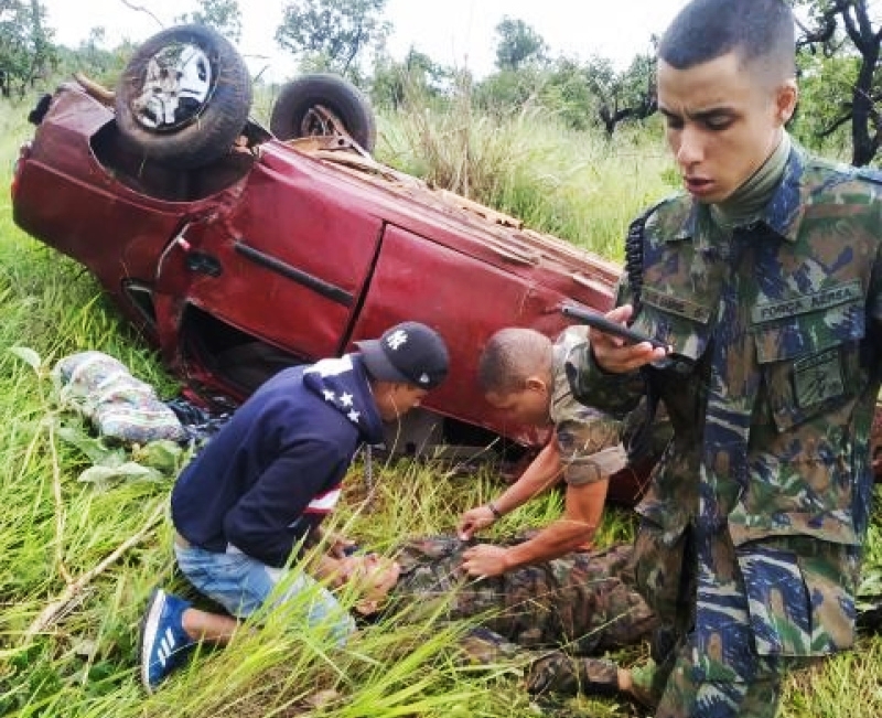 Militares que sofreram acidente após saírem da Ala 2 não correm risco de morte