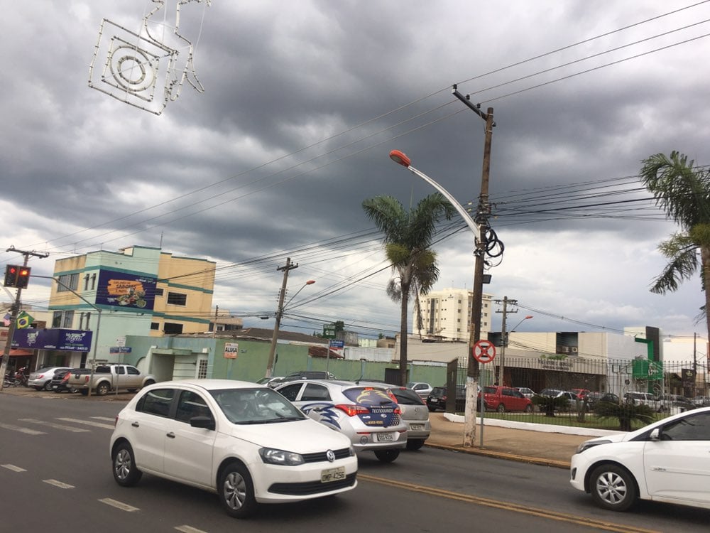 Chuva deste sábado (22) em Anápolis foi só o começo do que está por vir