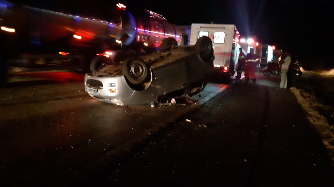 Idoso de Anápolis morre em grave acidente na BR-060; esposa sobrevive