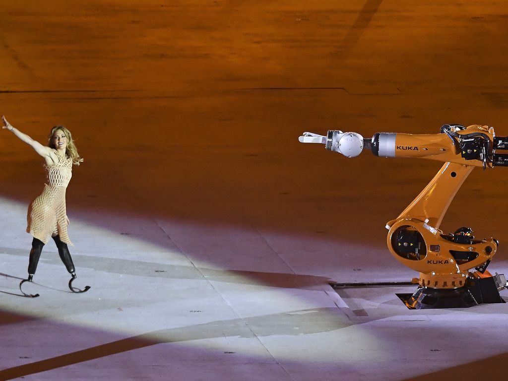 Cerimônia de abertura da Paralimpíada Rio 2016. (Foto: Tomaz Silva/Agência Brasil)