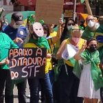 Manifestação contra o ministro do STF Alexandre de Moraes