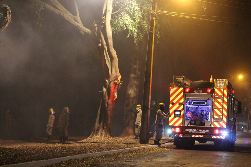 Anápolis pede socorro para enfrentar os incêndios