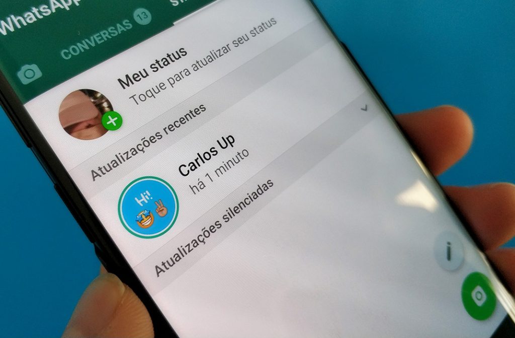 Como colocar músicas do Spotify no status do WhatsApp