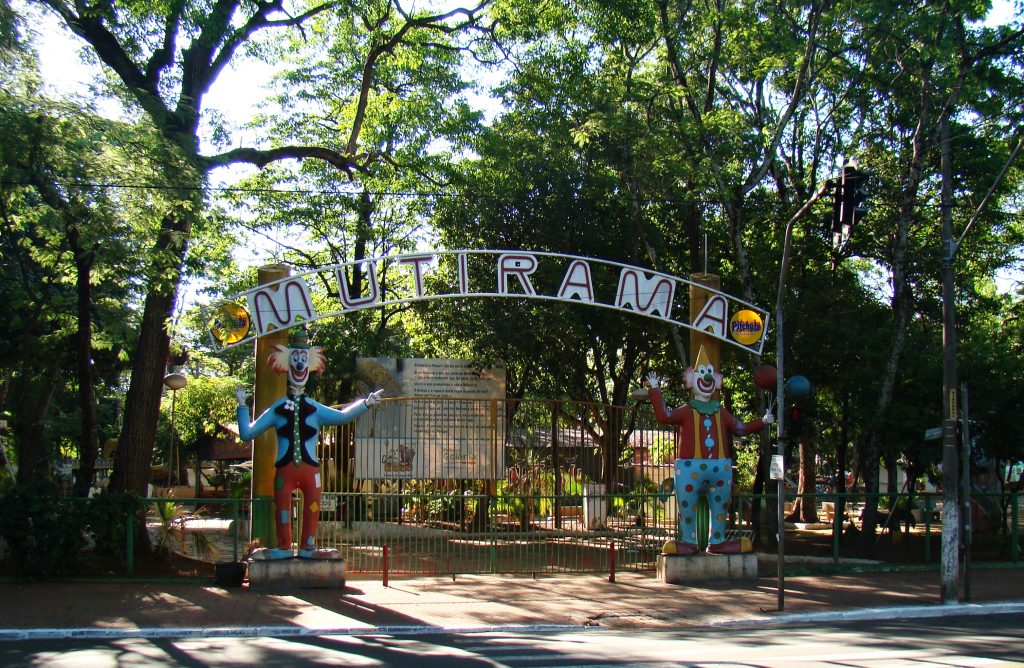 Entrada do Parque Mutirama. (Foto: Divulgação/ Prefeitura de Goiânia)