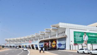 Terminal do Aeroporto Santa Genoveva. (Foto: Divulgação) Goiânia