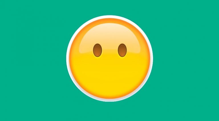 Descubra o verdadeiro significado do emoji que não tem boca no WhatsApp