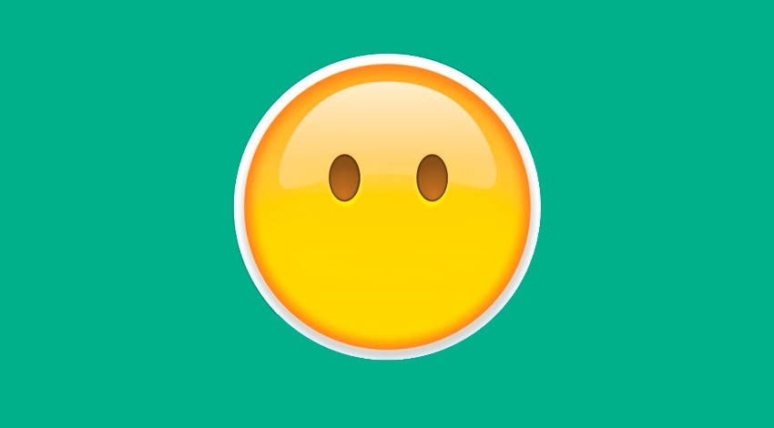 Descubra o verdadeiro significado do emoji que não tem boca no WhatsApp