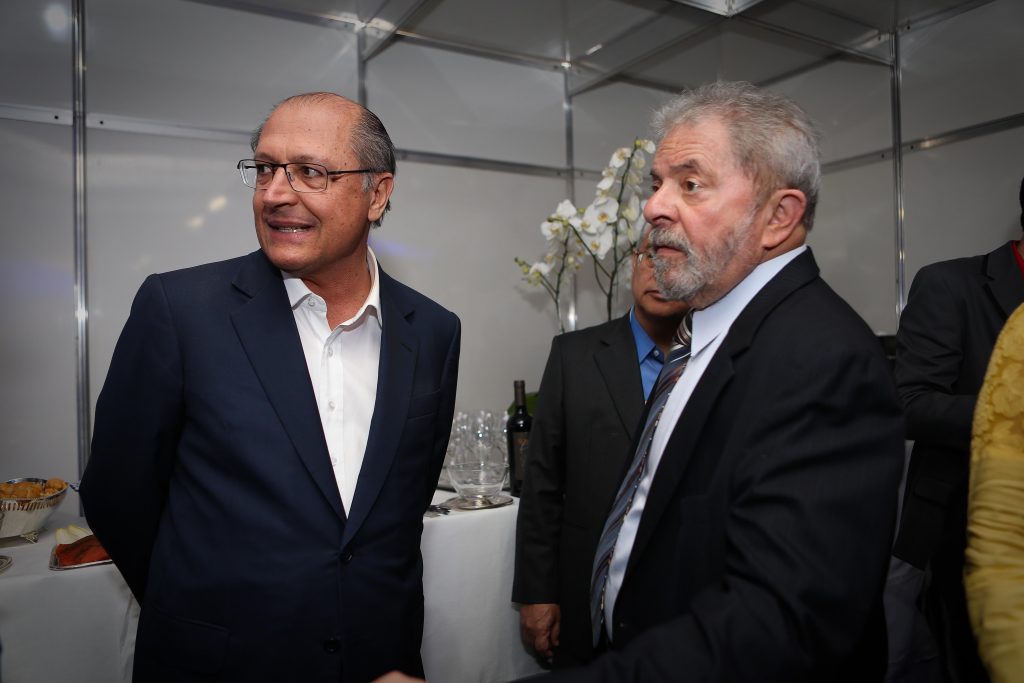 Alckmin indica preocupação com discurso de Lula sobre reforma trabalhista