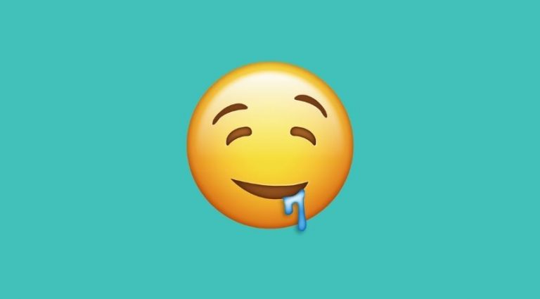 Descubra o verdadeiro significado do emoji saindo água na boca no WhatsApp