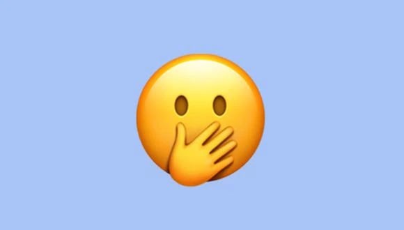 Descubra o verdadeiro significado do emoji com com a mão na boca no WhatsApp