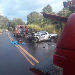Homem é socorrido de helicóptero após grave acidente na GO-222, entre Anápolis e Goiânia