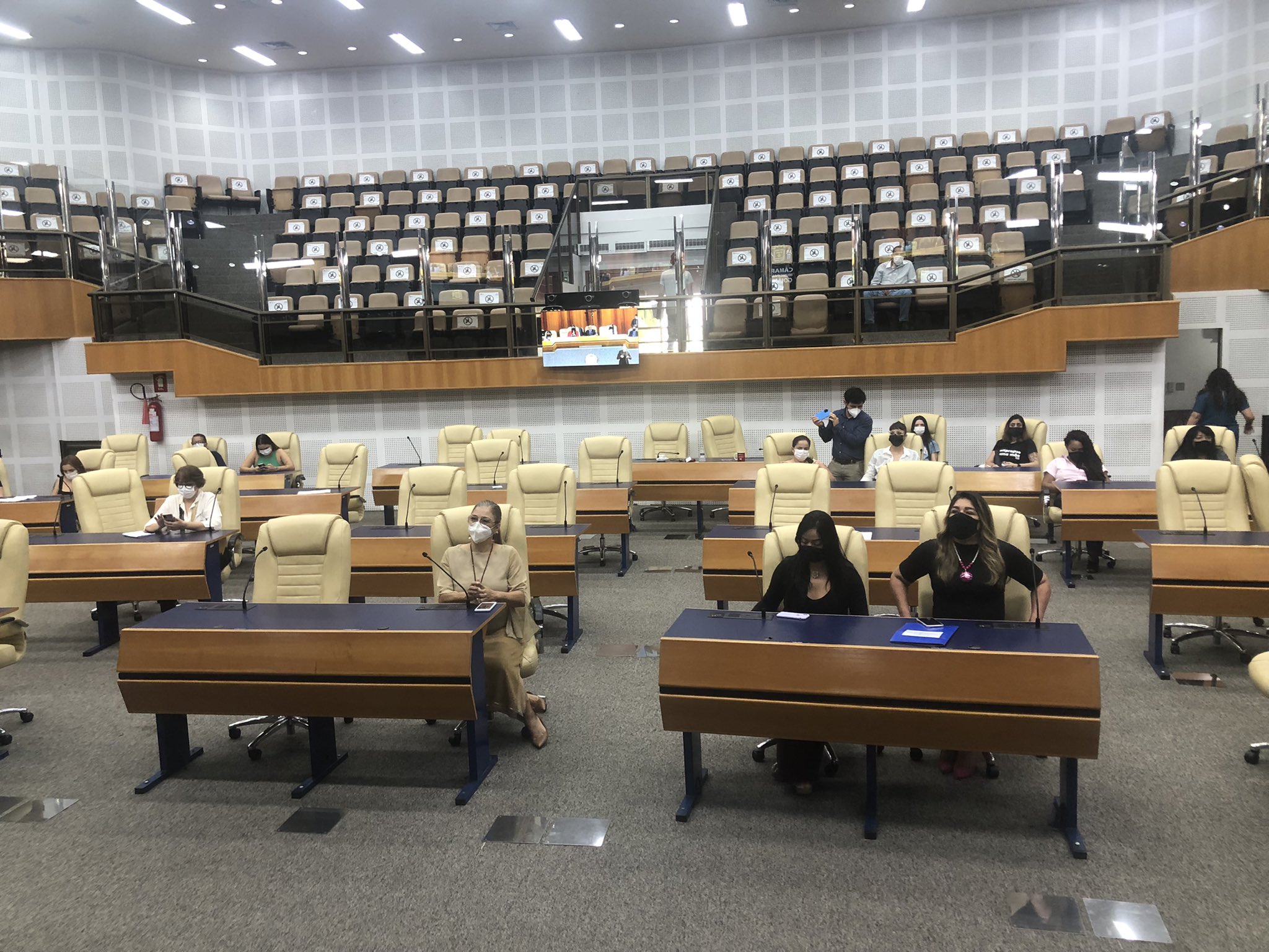 Vereadores boicotam sessão na Câmara de Goiânia em homenagem as mulheres