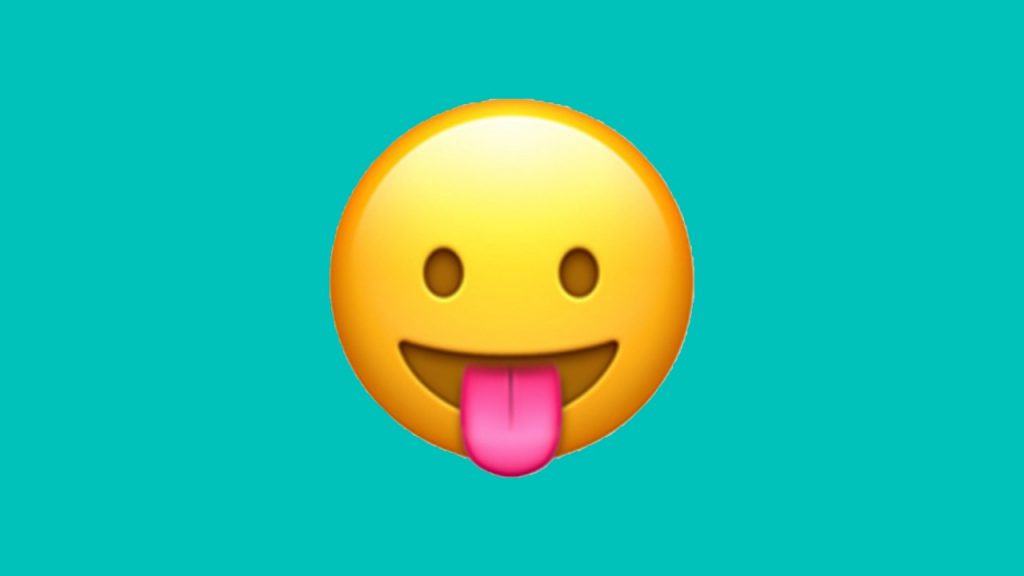 Descubra o verdadeiro significado do emoji com a língua para fora no WhatsApp