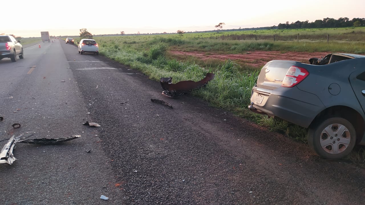 Acidente deixou duas vítimas fatais. (Foto: Reprodução)