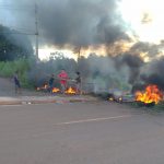 pneus queimados em Anápolis 1