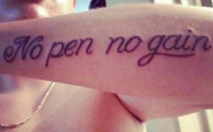 6 tatuagens em inglês que os brasileiros fizeram sem saber do significado