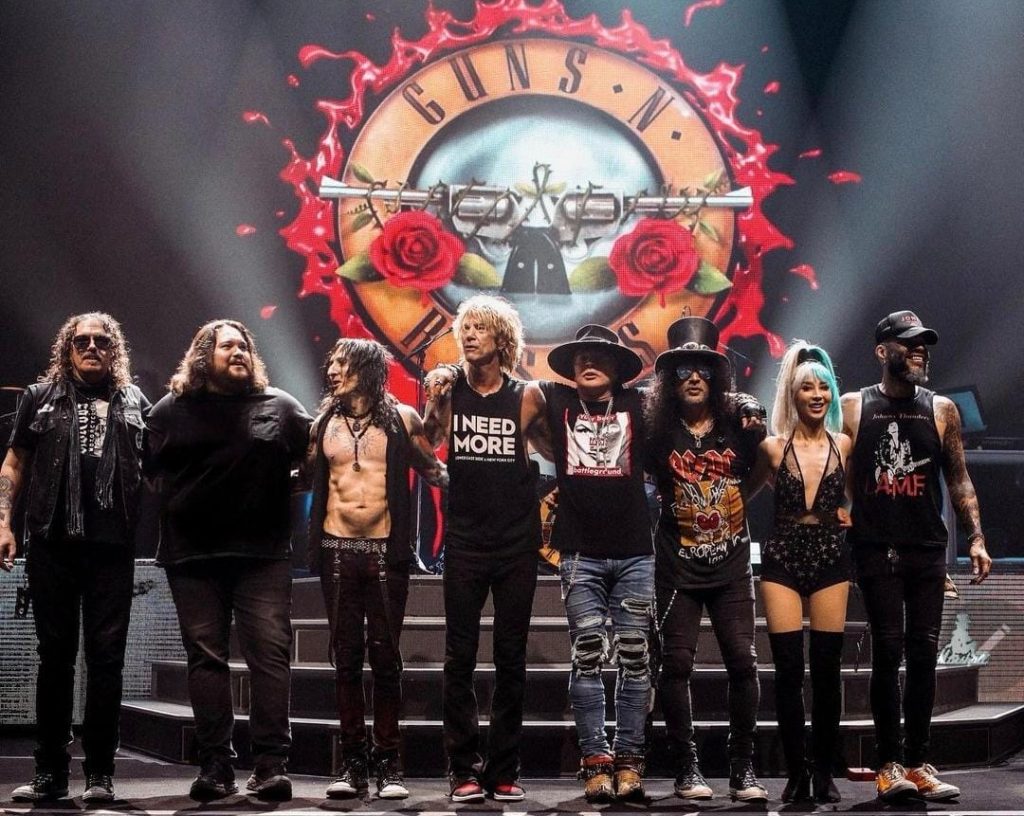 Ingressos para o show do Guns N’ Roses em Goiânia já estão à venda