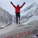 João Carlos Rodovalho, o primeiro sul-americano amputado a chegar até a base do Monte Everest. (Foto: Reprodução)
