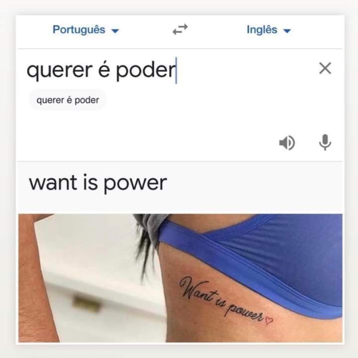 Você sabe a tradução do seu tattoo?