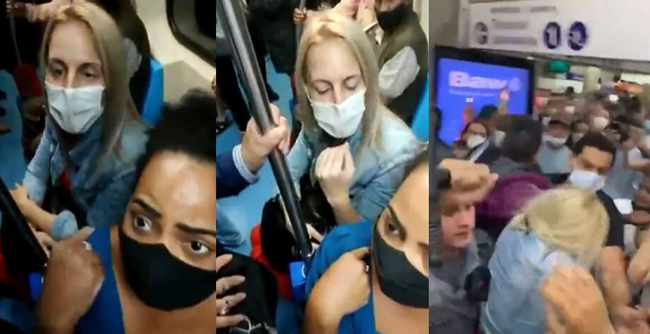 Polícia de SP investiga suposto caso de racismo em vagão do metrô