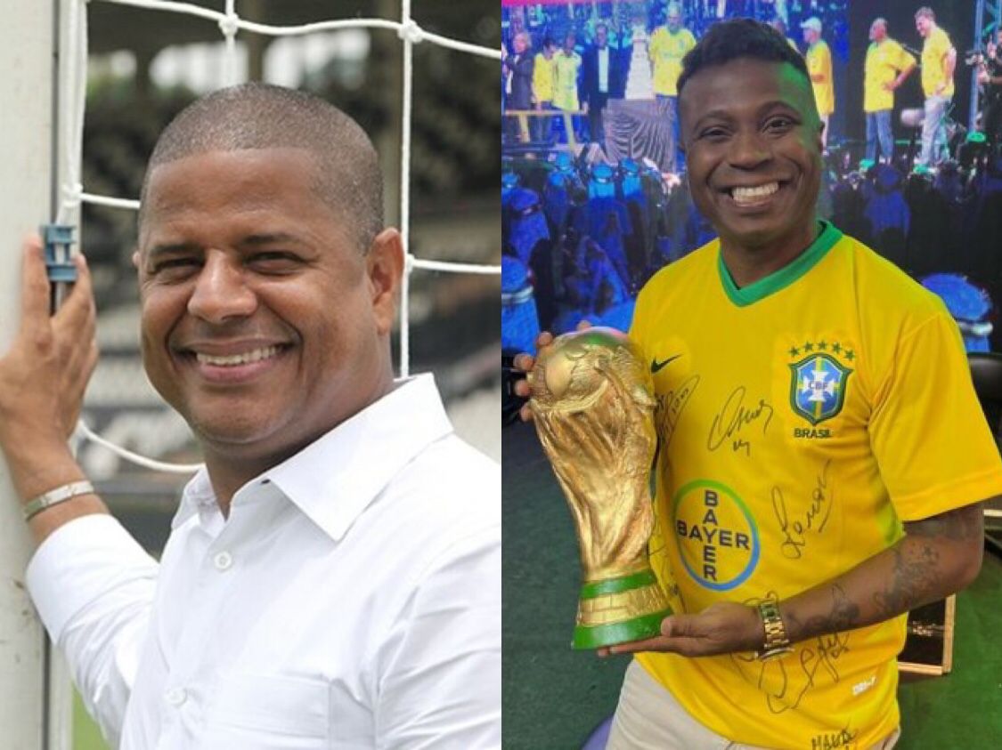 Marcelinho Carioca e Edílson Capetinha fazem jogo solidário em