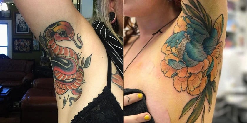 6 tatuagens em partes do corpo que poucos têm coragem de fazer
