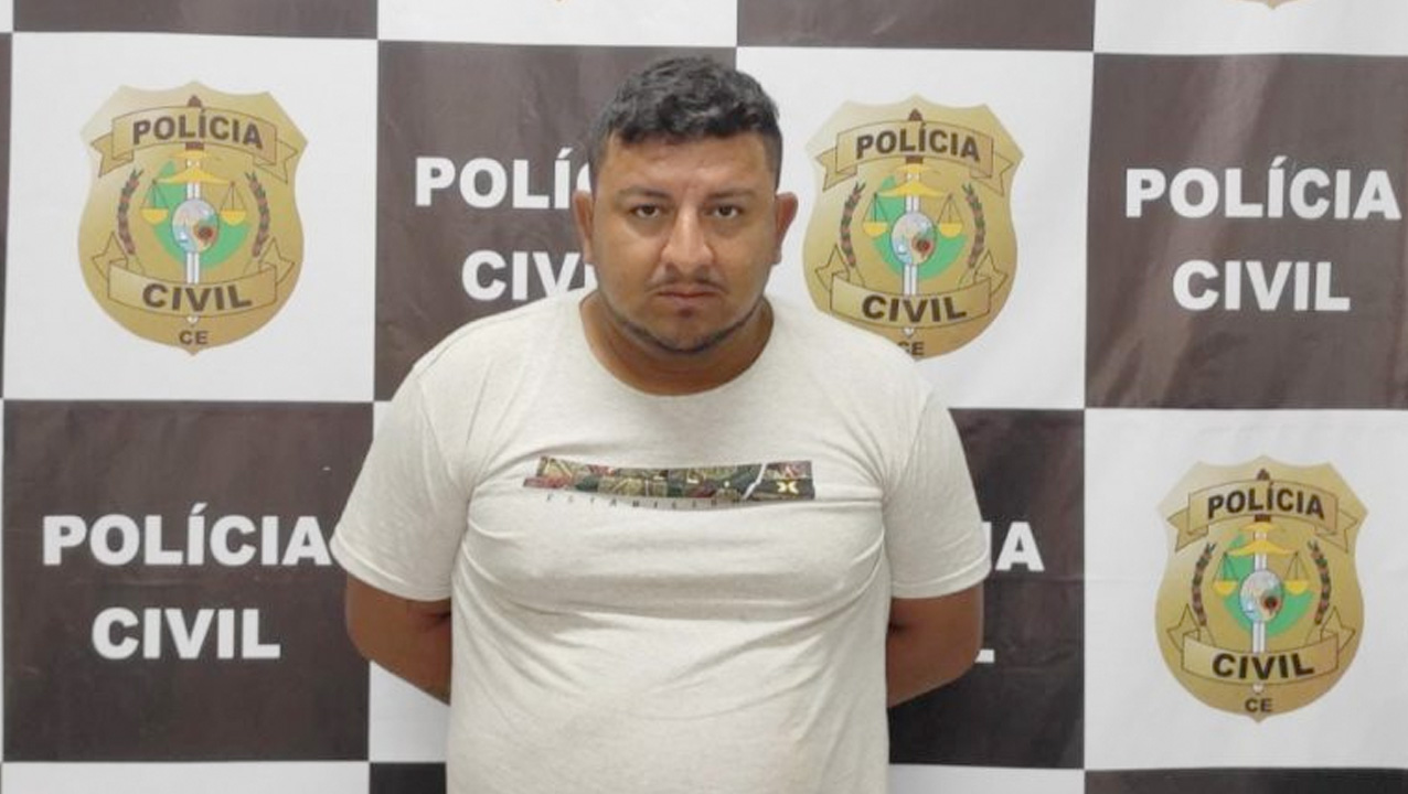 Imagem mostra Marcelo Maciel da Silva, suspeito de matar ex-companheira. (Foto: Divulgação/PCGO)