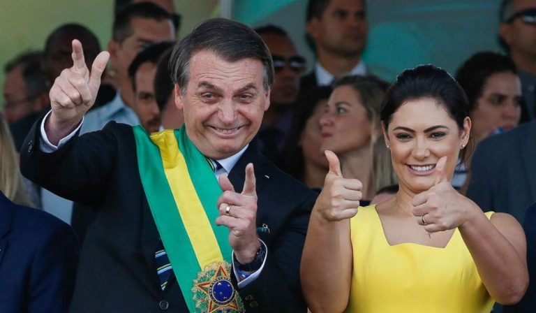 Bolsonaro e Michelle