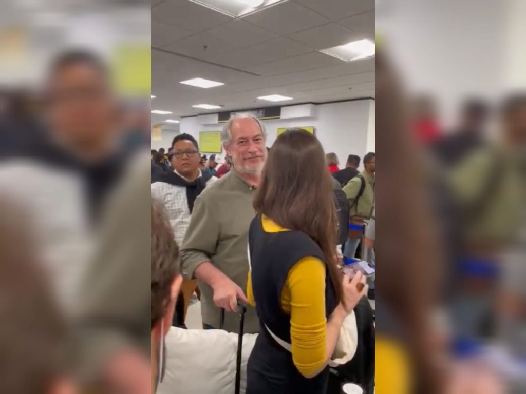 Ciro Gomes é hostilizado em aeroporto de Miami