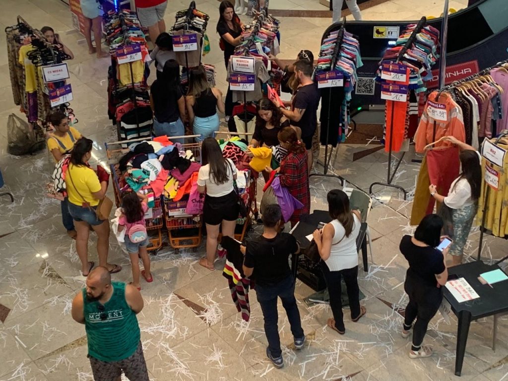 Bazar do Grupo Mega Moda Park tem mais de 24 mil peças a partir de R$ 10 em Goiânia; veja lojas