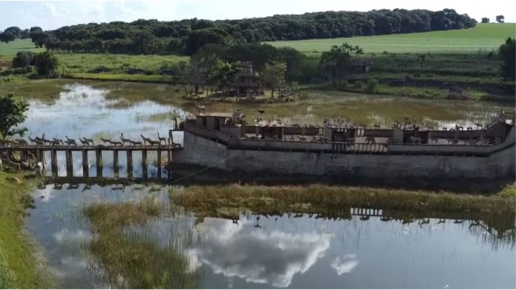 Detalhes de grandiosa Arca de Noé construída em Goiás vira fenômeno na internet