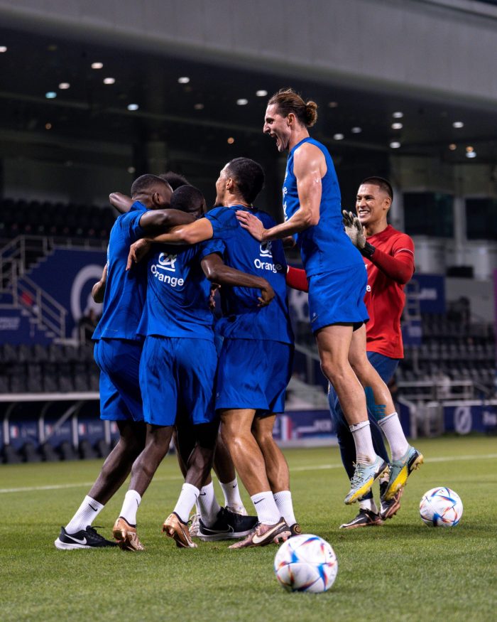 (Foto: Reprodução/Twitter/@EquipeDeFrance)