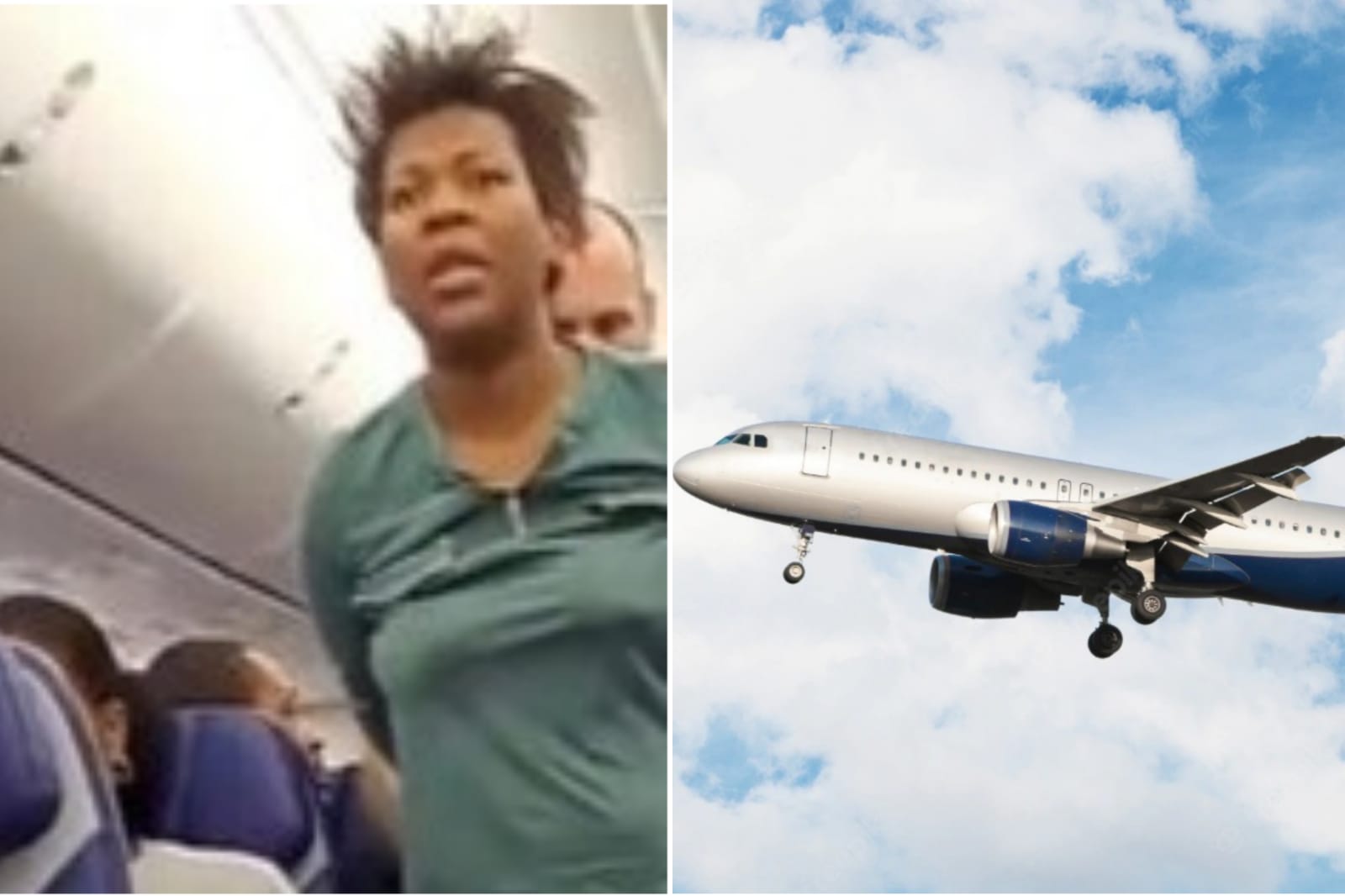The passenger on the plane is arrested after doing what Jesus “said” and endangering the flight