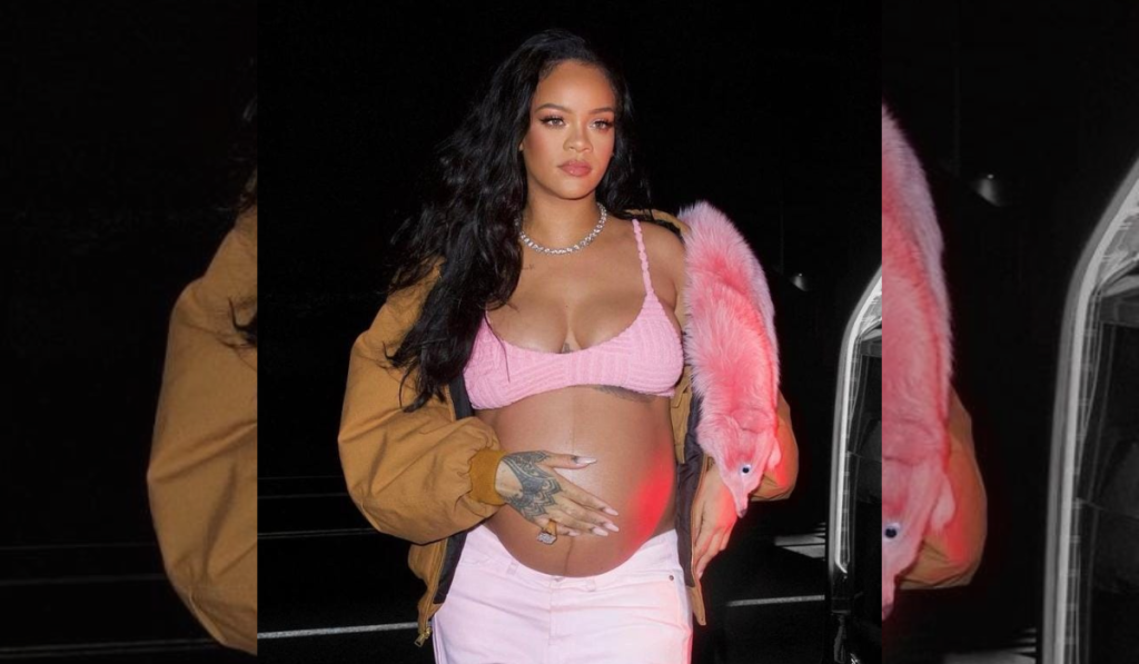 Rihanna mostra seu filho com A$AP Rocky pela primeira vez