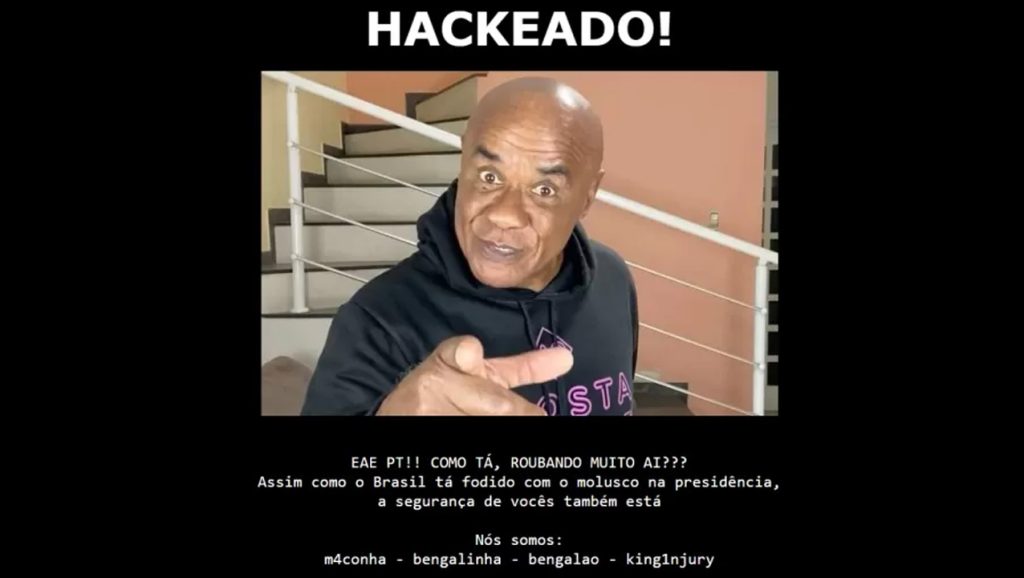 Site do PT sofre ataque hacker