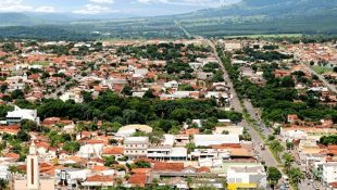 Vista aérea de Goianésia.