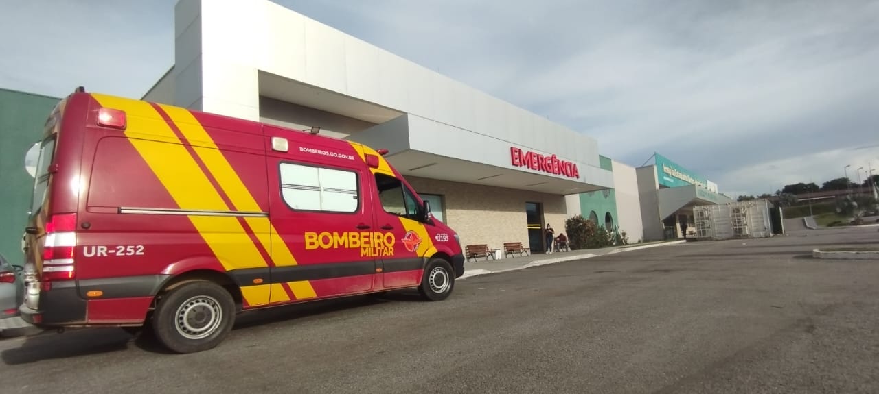 Imagem de ambulância do Corpo de Bombeiros. (Foto: Reprodução)