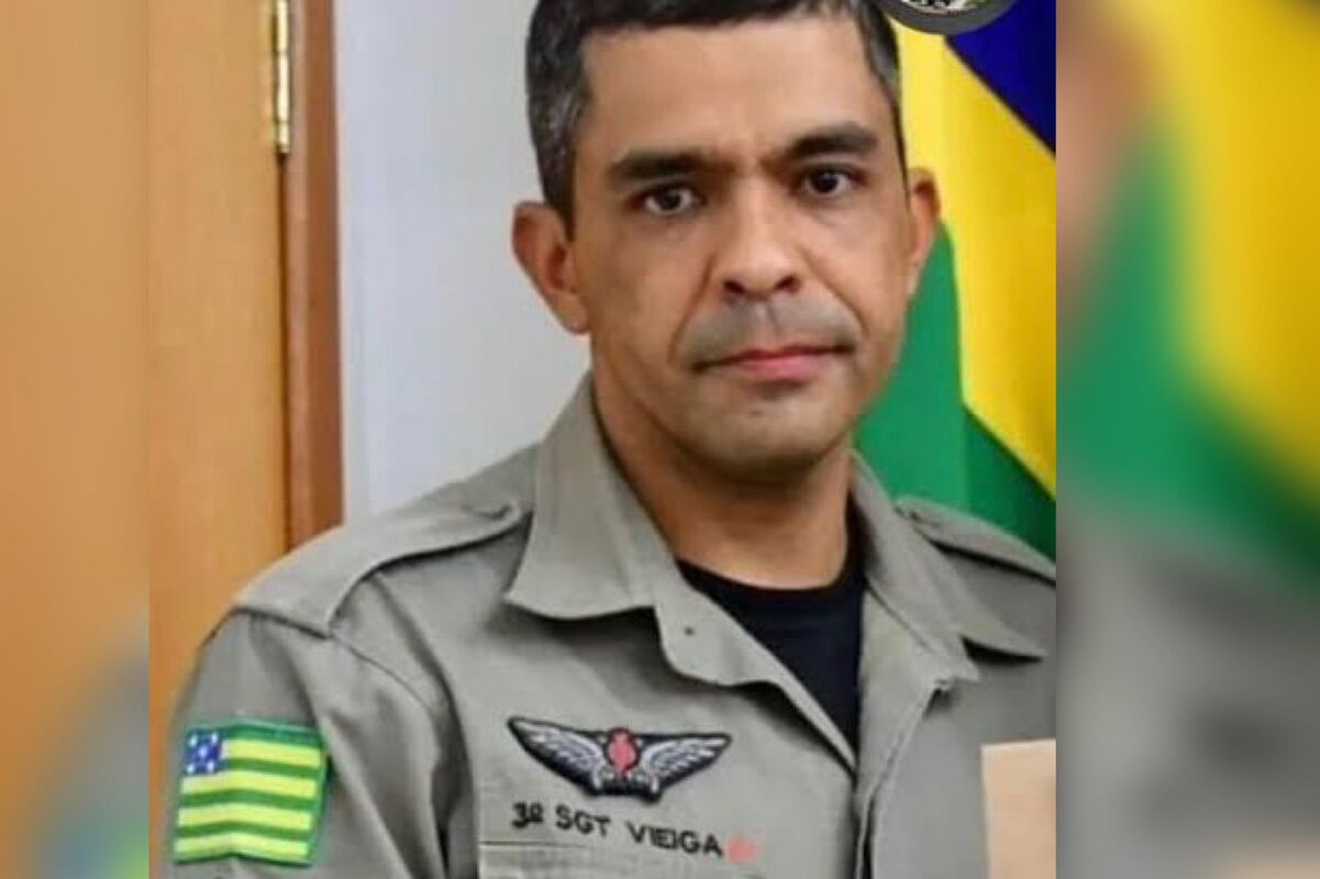 Sargento Welton Vieiga, morto em operação policial. (Foto: Reprodução)